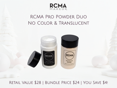 RCMA Pro Powder Duo – No Color & Translucent - $24 (Save $4!)
